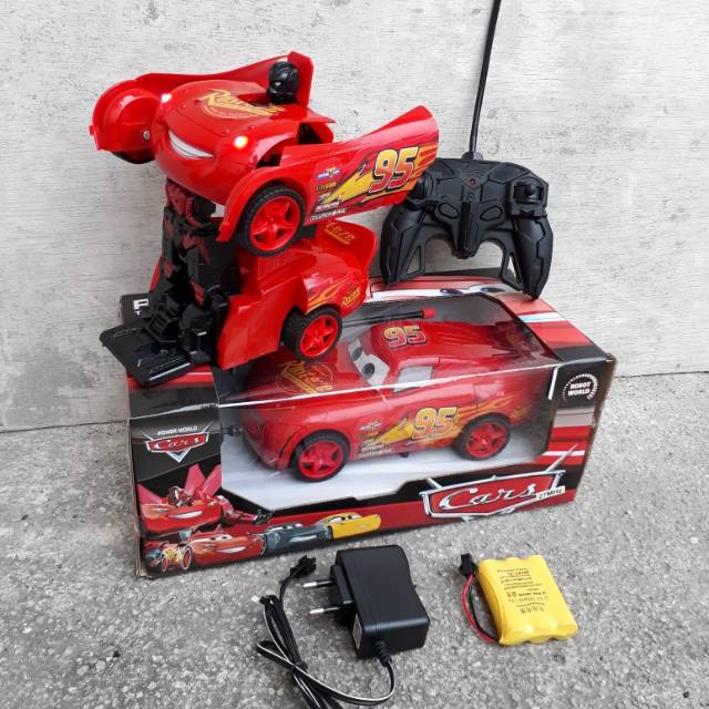 Rc Car Transformers - Mobil Remote Control - Mainan Robot Anak Edukasi