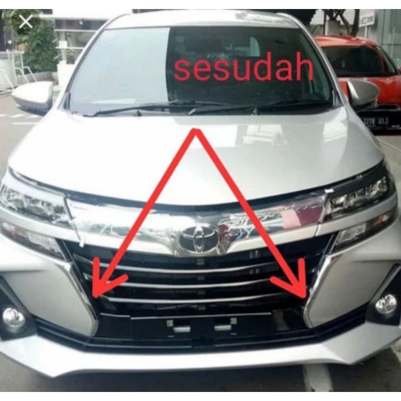LIST CROME BUMPER DEPAN AVANZA XENIA 2019-2020