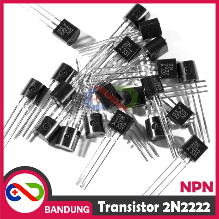 10PCS 2N2222 TO-92 500MA FAST SWITCHING NPN TRANSISTOR