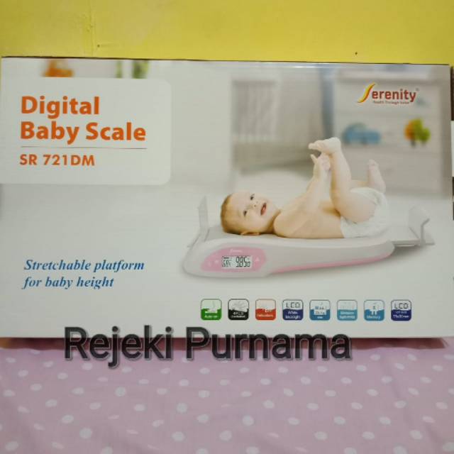 Timbangan Bayi Digital Serenity SR-721DM