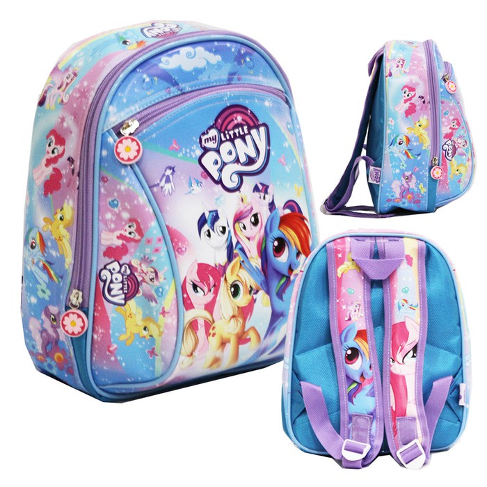  Tas  Anak Sekolah Baru Ransel PAUD Little  Pony  Cantik AA 