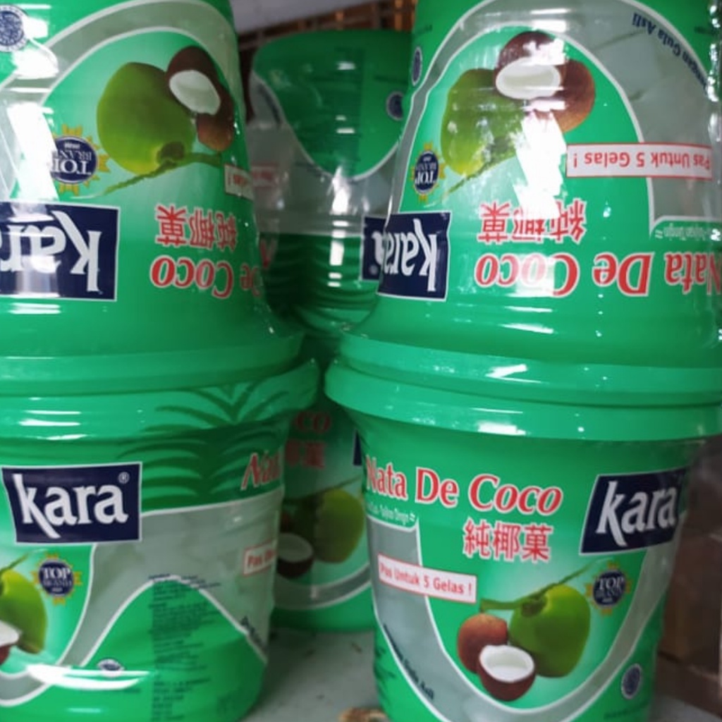 

Kara Nata de Coco 1kg Kemasan Ember Sembako Murah Cikarang