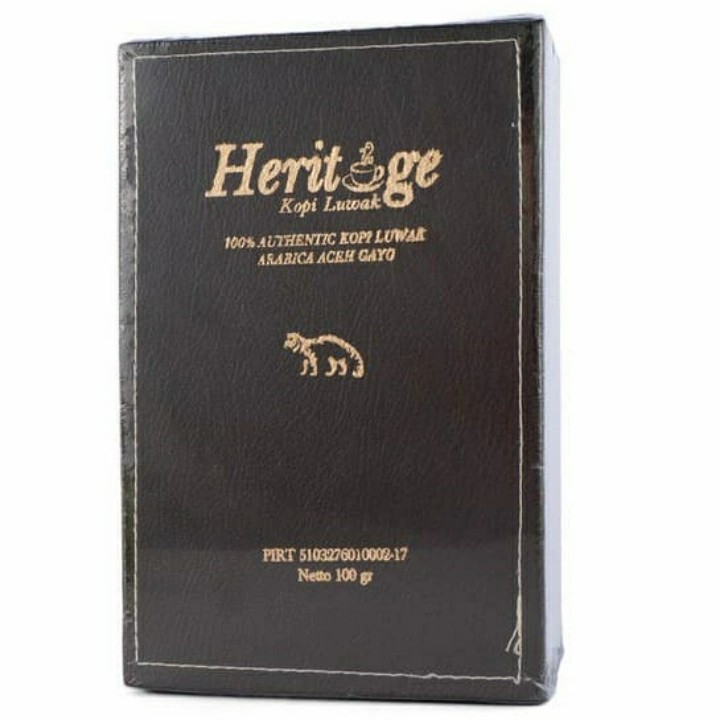 

HERITAGE Kopi Luwak Blends Gift Box 100gr