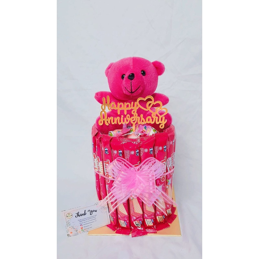 

SNACK TOWER/KUE ULANGTAHUN/SNACK CAKE/SNACK TART/SNACK ULTAH/BIRTHDAY TOWER/KADO ULTAH/KADO WISUDA/BUCKET/ULANG TAHUN/SET HADIAH/KUE TART/HAMPERS