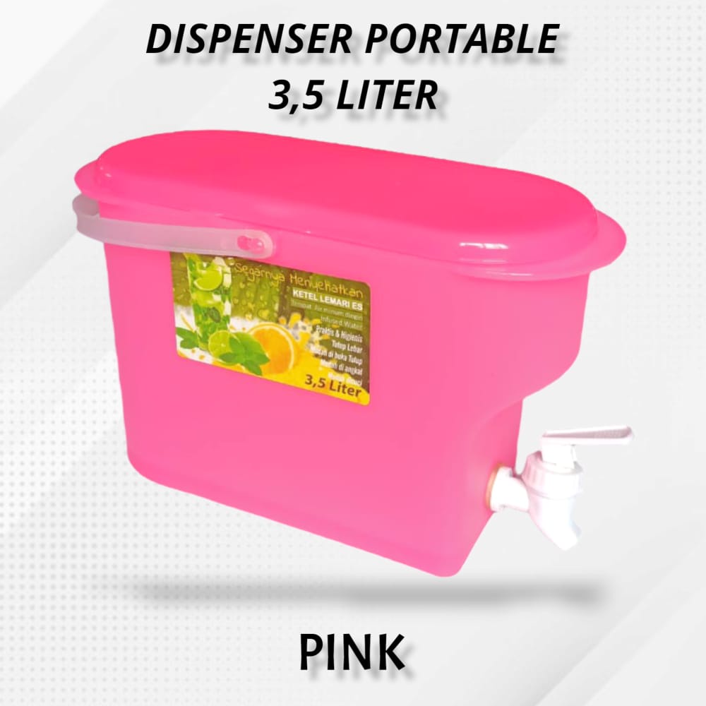 JOZAKA - Dispenser PORTABLE  3,5liter / dispenser minuman