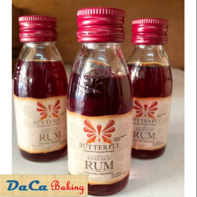 KOEPOE KOEPOE RHUM / RUM ESSENCE PERISA AROMA KUE KUPU KUPU 60ML MURAH PROMO