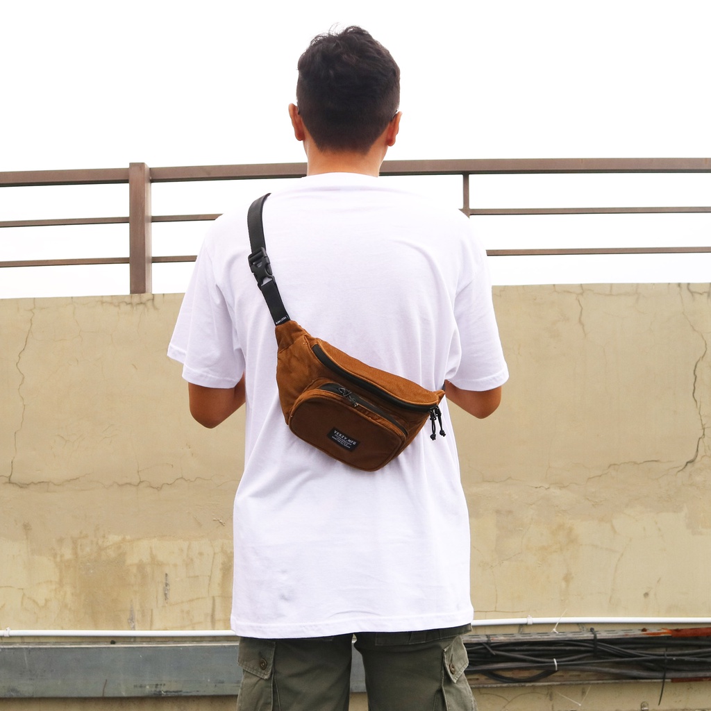 YESZY.MFG Waist Bag Smith Corduroy Brown