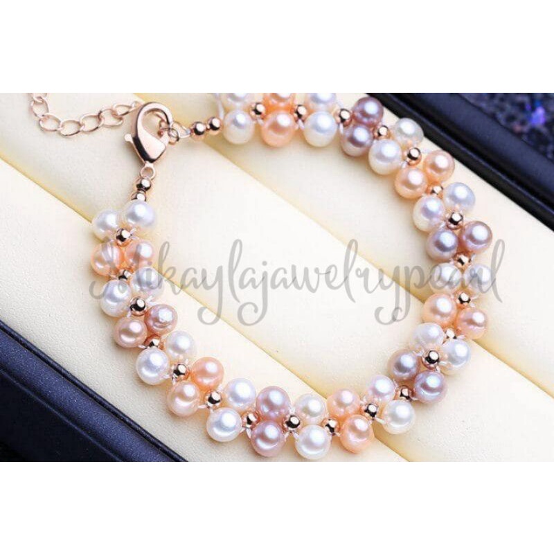 Gelang mutiara|Gelang mutiara lombok|Gelang mutiara asli|Gelang mutiara air tawar|Gelang mutuara mut