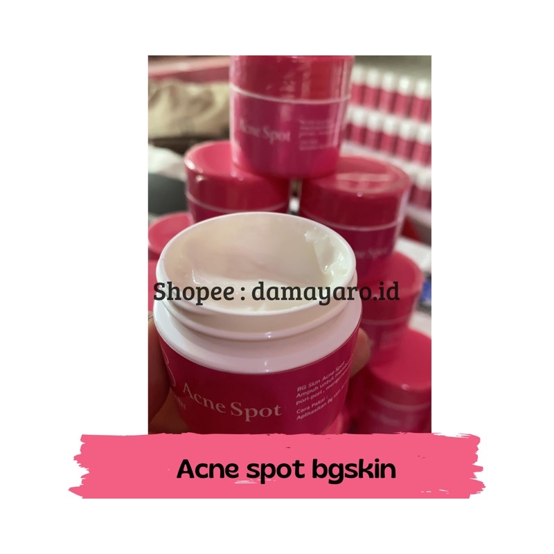 ACNE SPOT BG SKIN BEAUTY GLOW OBAT TOTOL JERAWAT AMPUH