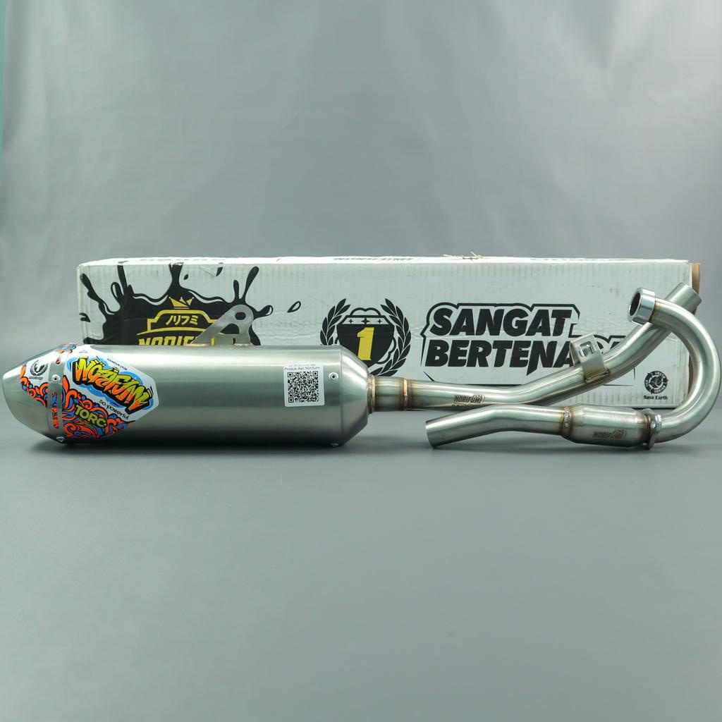 knalpot norifumi TORC GRAFITY KLX norifumi KLX TORC GRAFITY