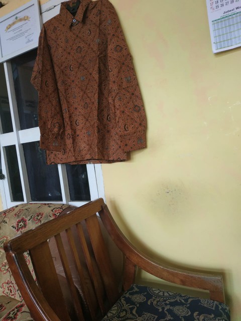 Sidomukti Sogan Kemeja Batik Pria Full Furing Katun Primisima