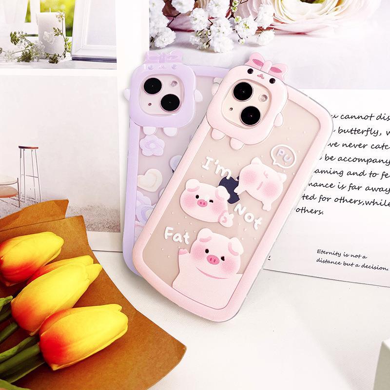 Case Pelindung Motif Kartun Monster Perempuan Untuk IPhone X 11 Xr s13