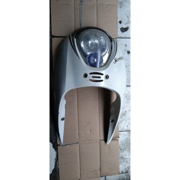 tameng depan set lampu Scoopy karbu original
