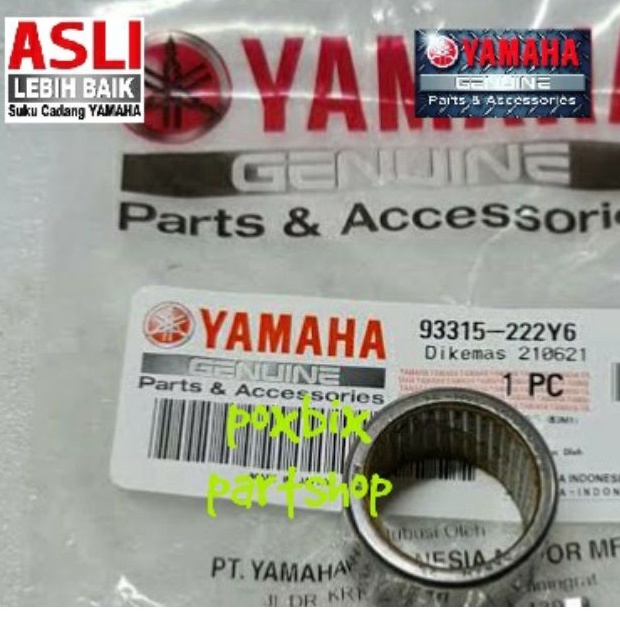 BEARING SWING ARM / LAHER BAMBU SWING ARM WR 155 WR155 ORIGINAL / 93315-222Y6