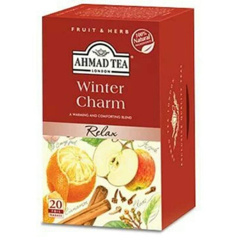 

AHMAD TEA WINTER CHARM 20 FOIL tea bags