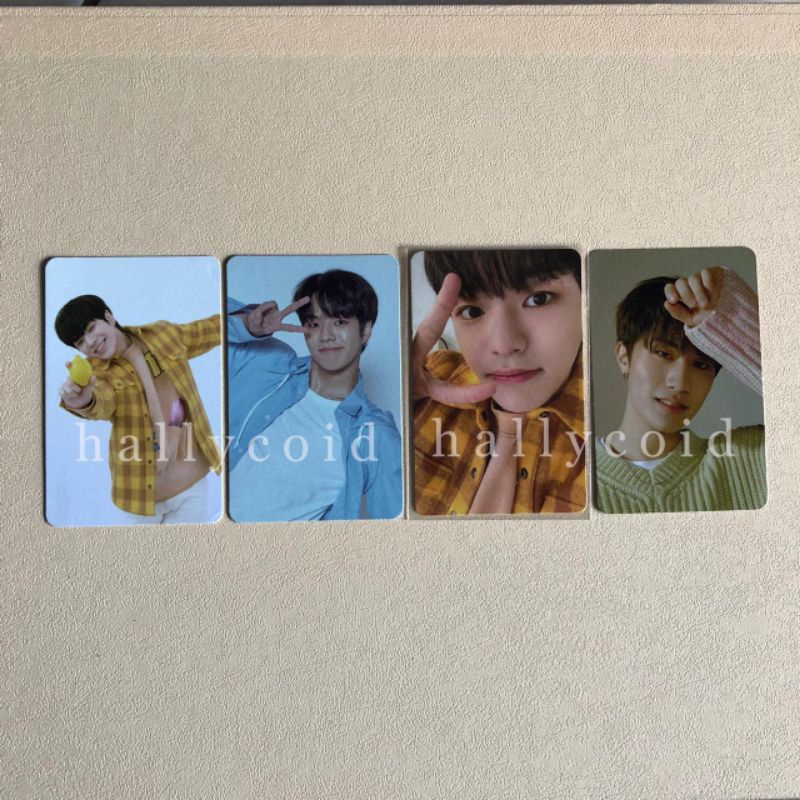 (booked) set jaehyuk photocard selfie green full album / pc boba