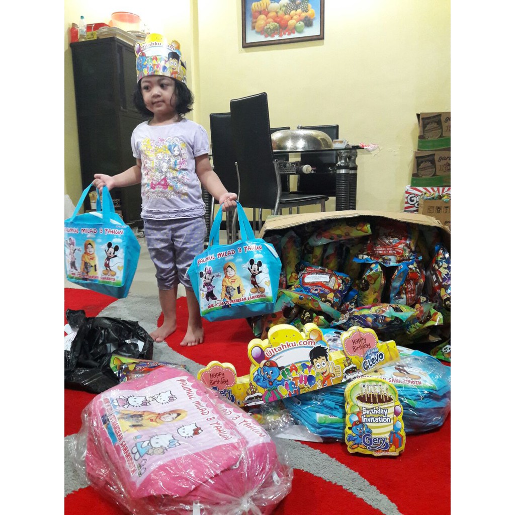 Tas Souvenir Ultah Anak Karakter Ultraman-5