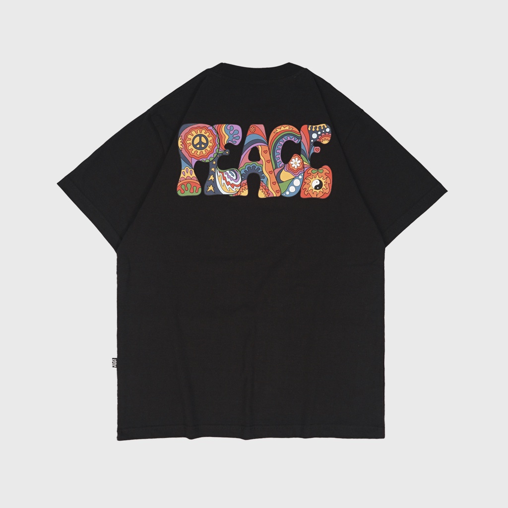 Epidemic Tshirt Peace American DTF Black FAMS