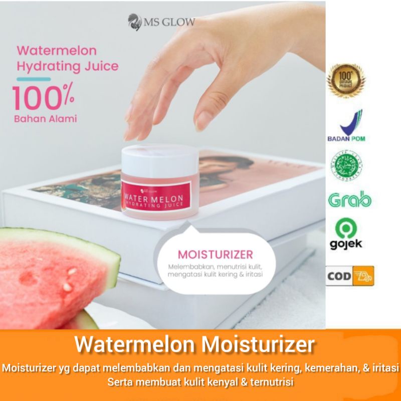 MS GLOW MOISTURIZER YUZU, WATERMELON, CACTUS & GRAPE SHEED MOISTURIZER MS GLOW ORIGINAL
