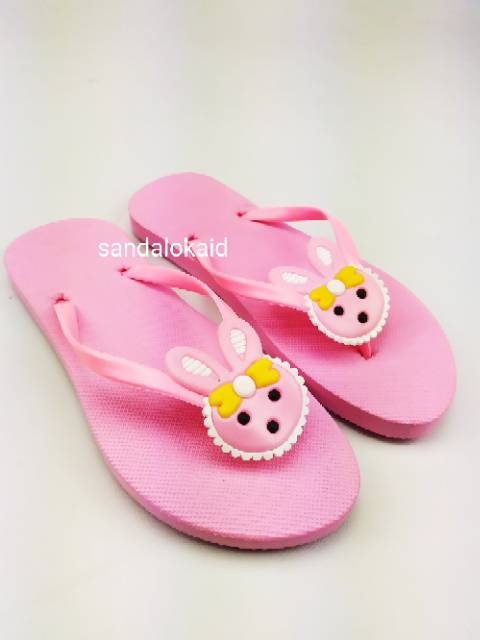 Sandal Kartun Kelinci | Sendal Rabbit Wanita Cartoon