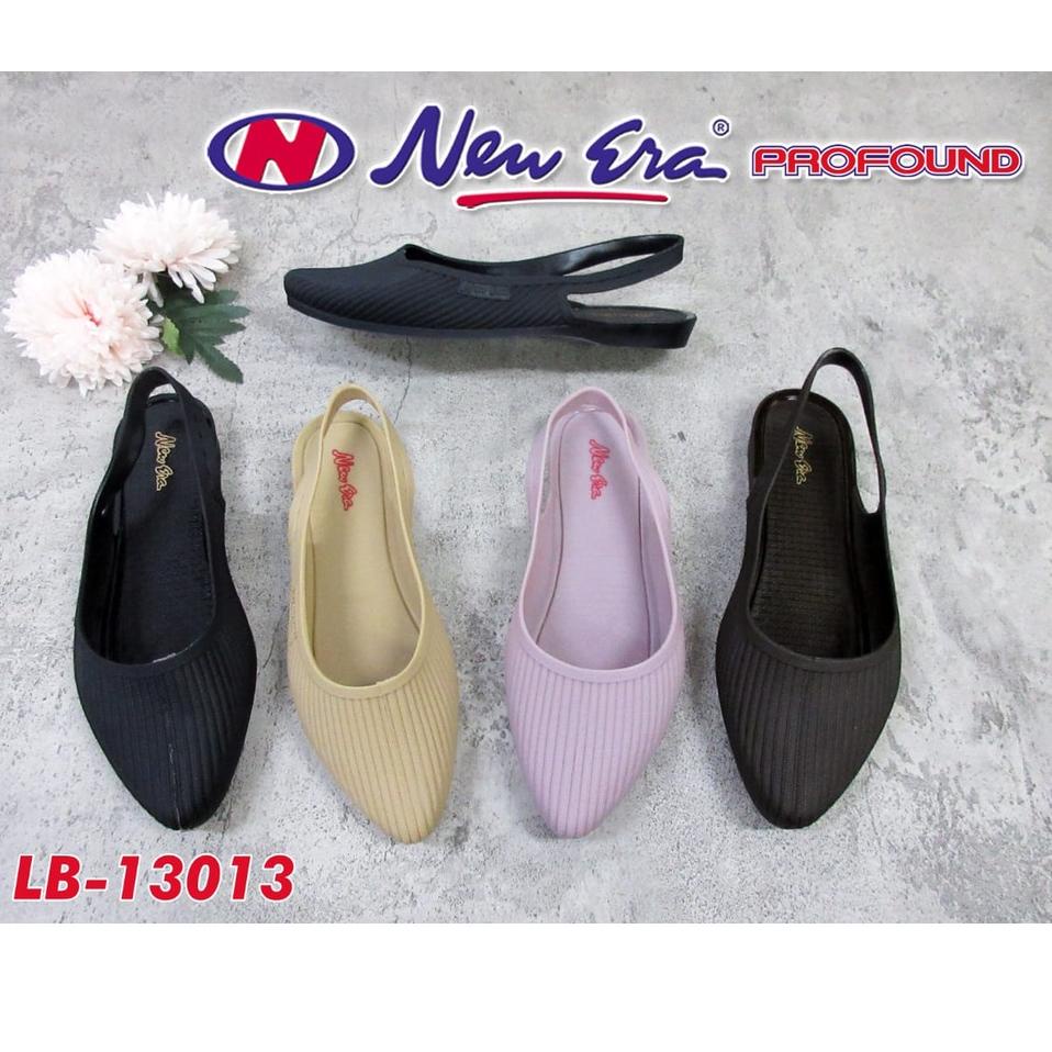 (PALING DICARI) sogo NEW ERA LB 13013 SANDAL KARET JELLY WANITA SENDAL WEDGES PEREMPUAN TERBARU Sand