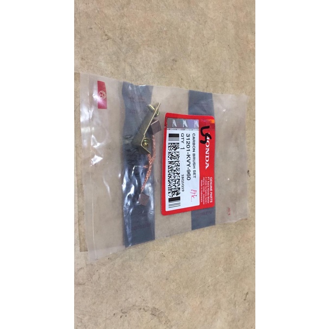 ARANG STARTER DINAMO / CARBON BRUSH SET HONDA BEAT KARBURATOR KVY rodam45