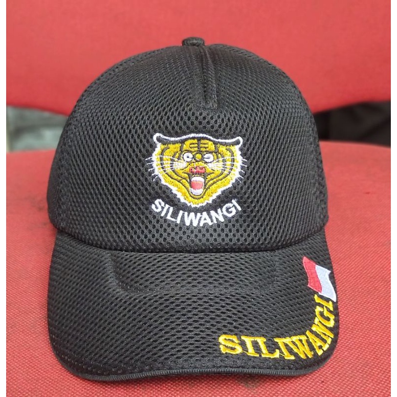 TOPI JALA BORDIR LOGO SILIWANGI