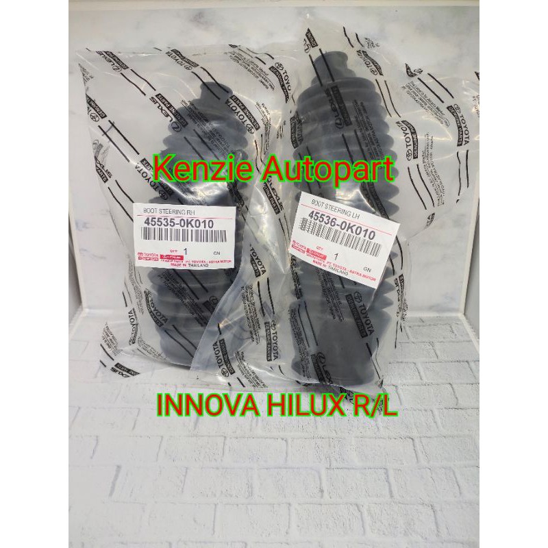 BOOT STEERING RACK END INNOVA HILUX SINGLE CABIN 1SET