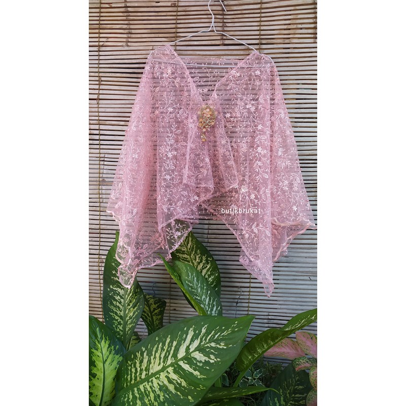 Outer cape tile mutiara - babypink