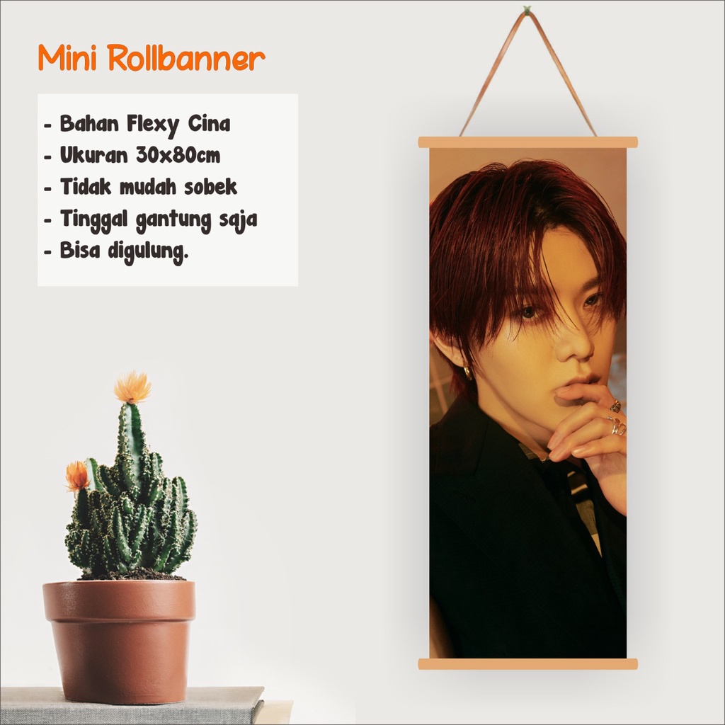 MINI ROLL BANNER NCT 127 YUTA FAVORITE