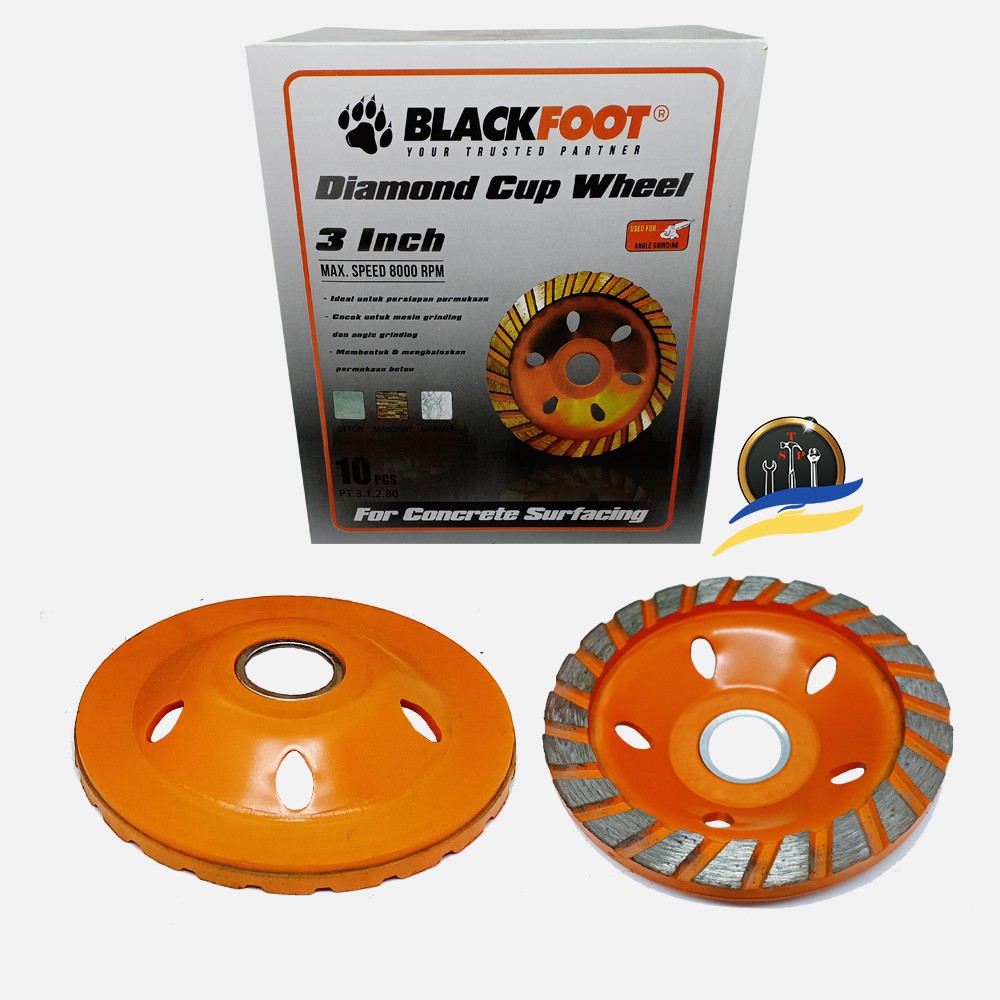 Mata Poles Marmer 80MM - DW Cup Blackfoot 3 Inch