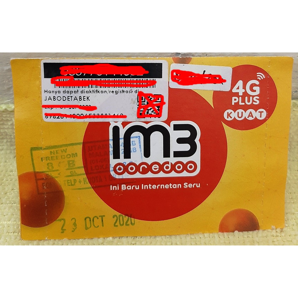 PERDANA INDOSAT FREEDOM 8GB