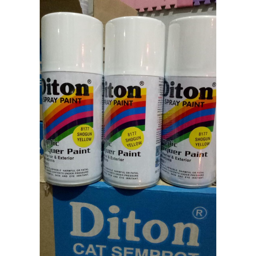 cat semprot Pilok pilox diton shogun yellow 8177 300cc kuning sogun kuning suzuki