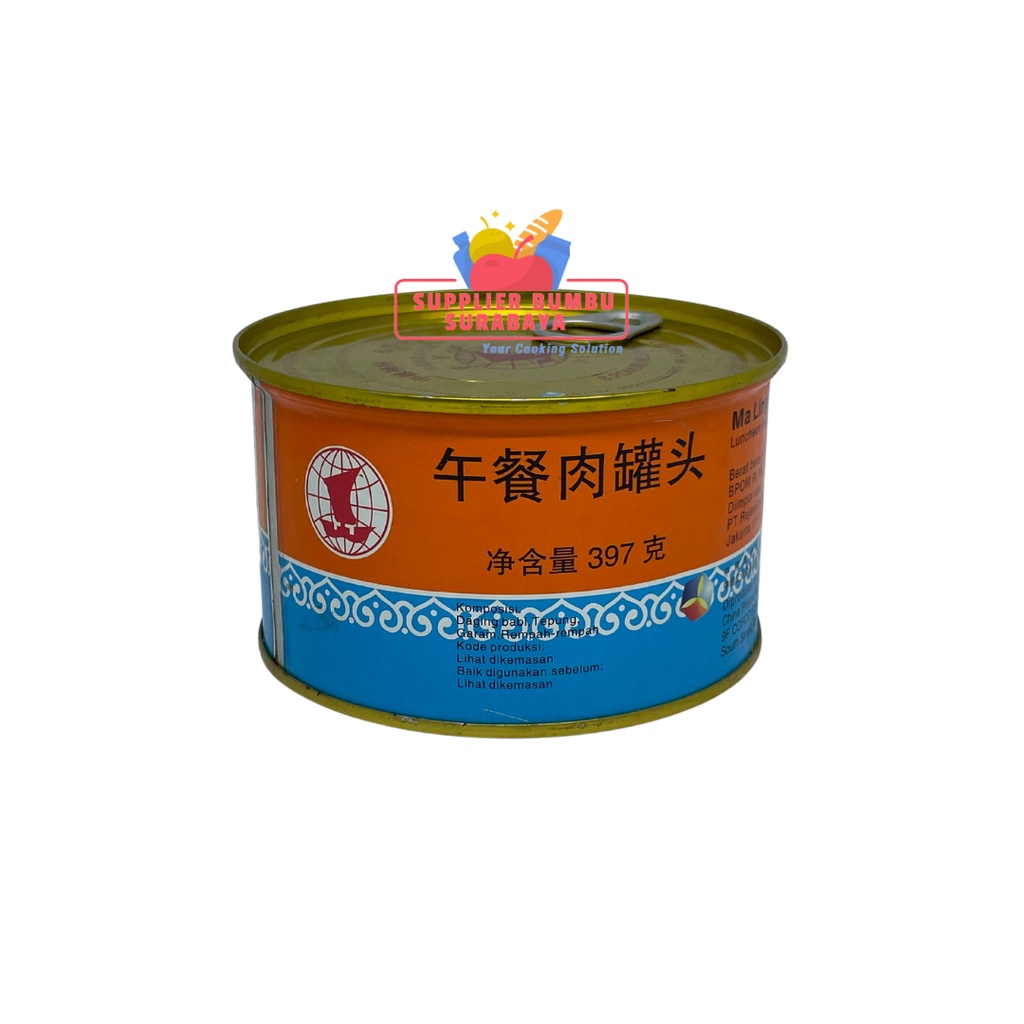 Ham Maling Babi FYF 397g Kaleng Besar Original / Pork Luncheon Meat