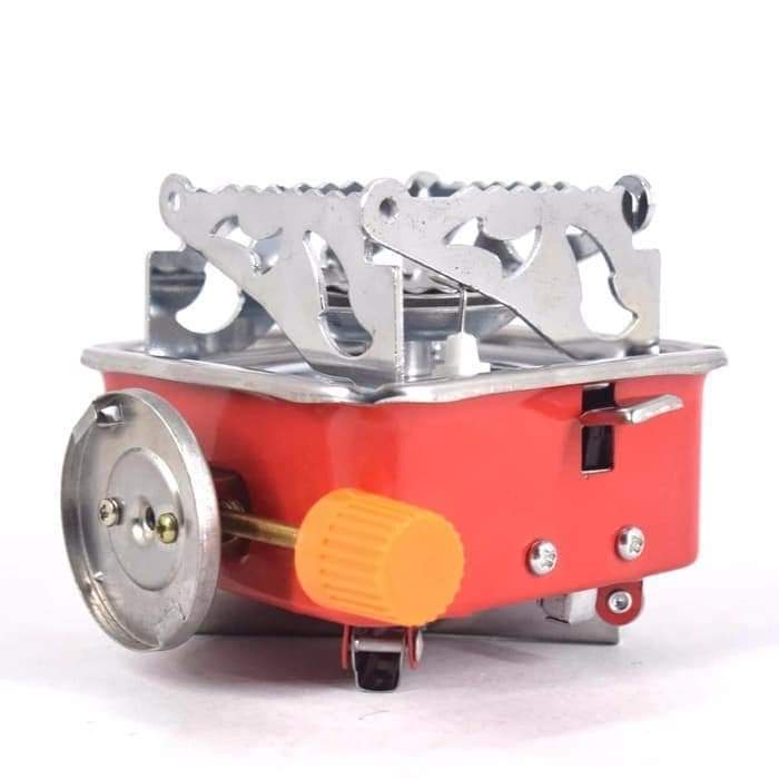 KOMPOR CAMPING GAS MODEL KOTAK MINI PORTABLE STOVE MINI ALAT MASAK GUNUNG / KOMPOR PORTABLE MINI / KOMPOR CAMPING KOTAK / KOMPOR KAMPING KOTAK / KOMPOR PORTABLE GSF G-3309 / GSF G 3309 / GSF 3309