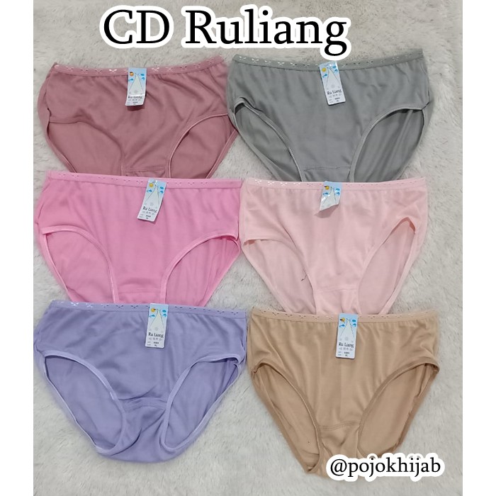 PROMO CD CELANA DALAM WANITA MURAH POLOS BAGUS ADEM #E01