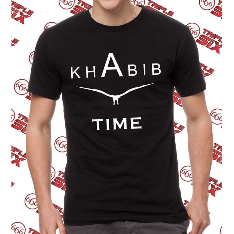 KAOS TSHIRT combed 30s baju KHABIB TIME UFC