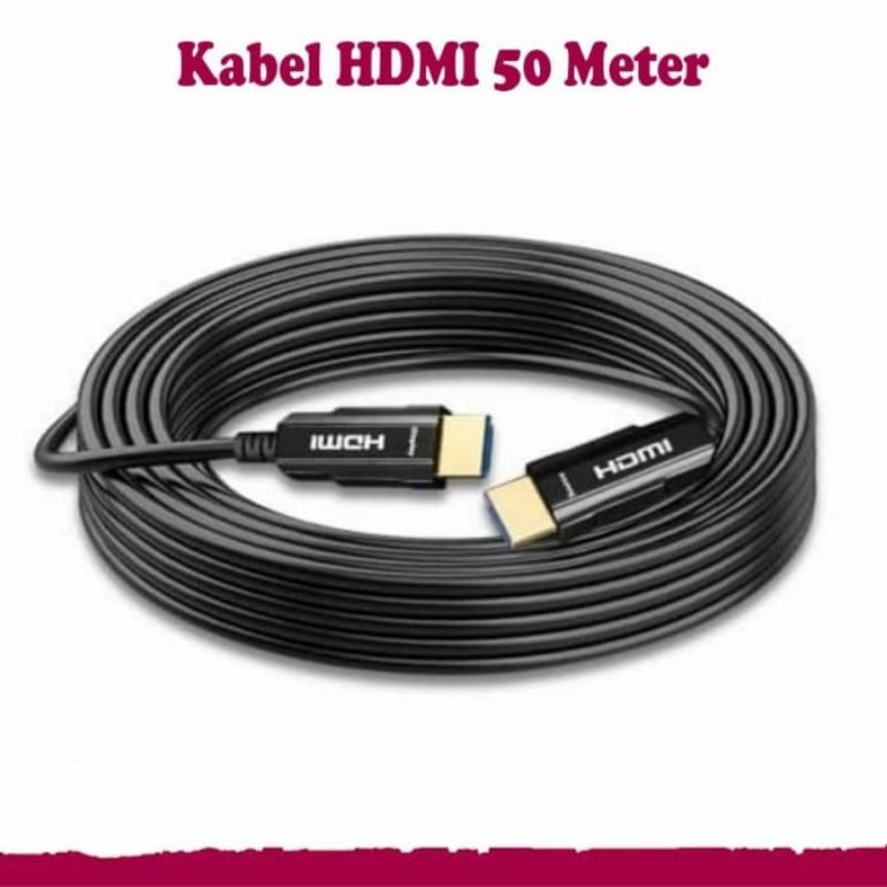 kabel proyektor 50 meter HDMI to hdmi