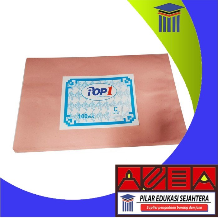 

AMPLOP COKLAT CASING C 18 x 27 cm ISI 100 LEMBAR MURAH