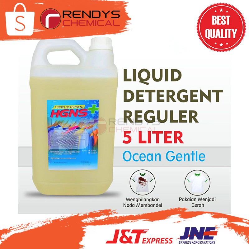 Liquid Detergent Reguler Ocean Gentle 5 Liter