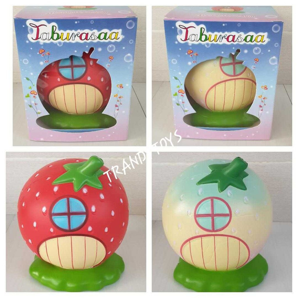 Squishy Murah Mainan SQUISHY [ Strawberry Rumah ] Licensed TABURASAA