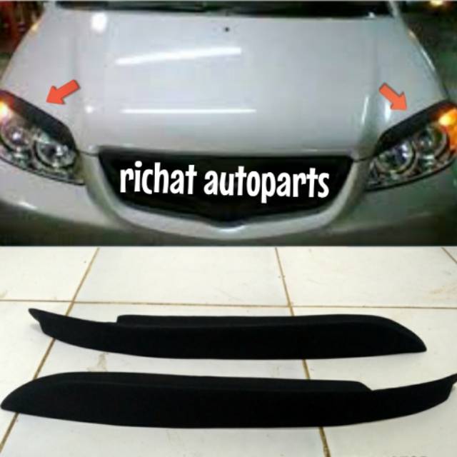 Alis lampu depan vios alis lampu mata sipit vios lama