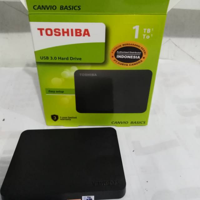 Hardisk External Toshiba 1TB Convio Basic 3.0 Original