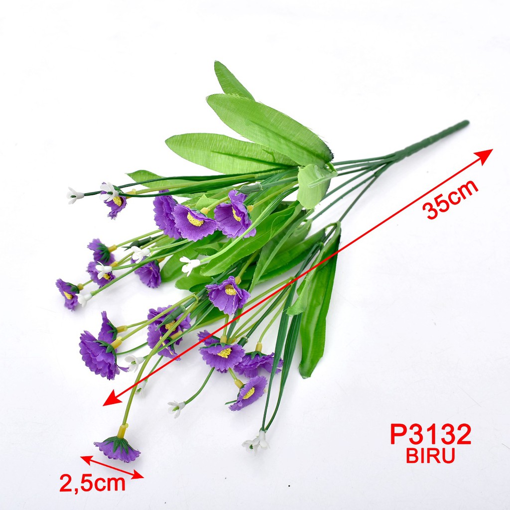 COD / SM.ID BUNGA BUKET BUNGA ARTIFICIAL ROSE BUNGA PALSU IMPORT DEKORASI RUMAH / PESTA P3132-3