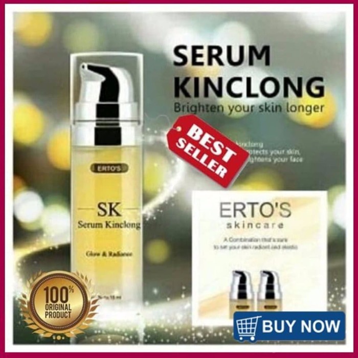 TERMURAH ERTOS SERUM KINCLONG ERTOS BPOM ORI SERUM WAJAH ERTOS ORIGI