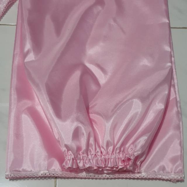 Kemben panjang pink /kemben facial/kemben salon/kemben spa