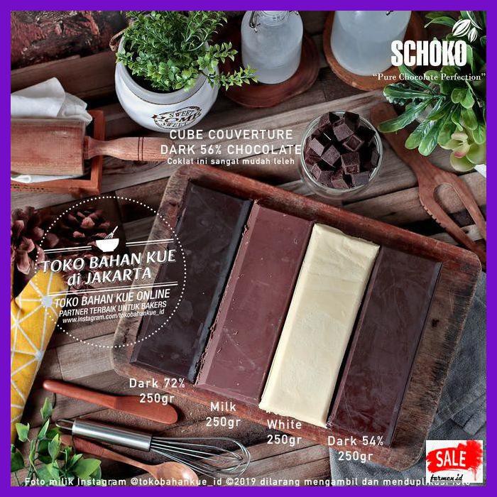 

SAKMACOKLAT- SCHOKO COUVERTURE DARK 56% 1KG CHOCOLATE COKELAT BAKING COKLAT COCOA -MAKANAN-MINUMAN.