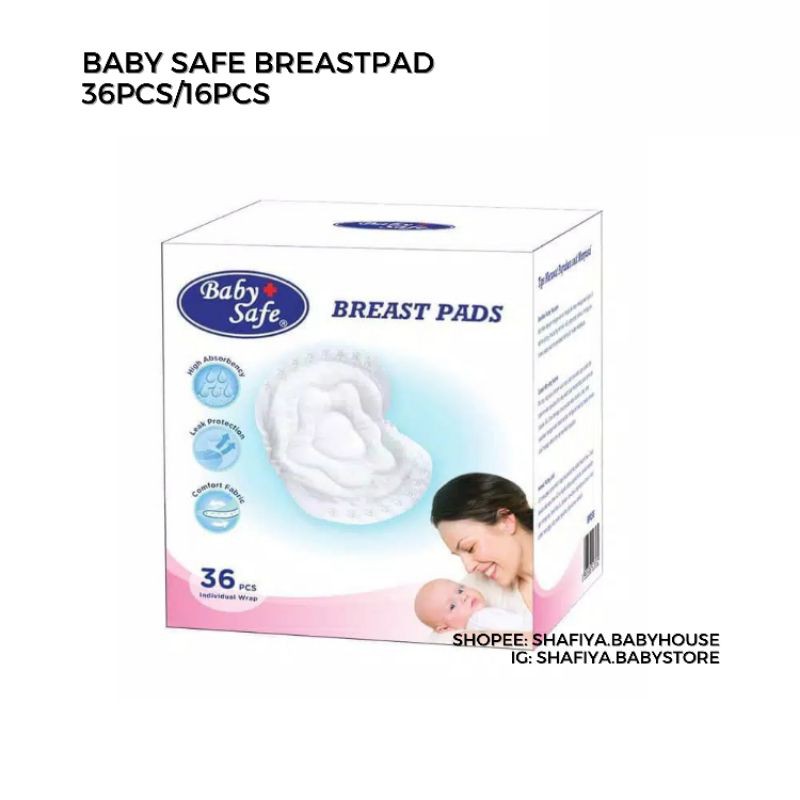 BabySafe Breast Pads isi 36pcs Baby Safe BreastPad isi 12pcs BP012