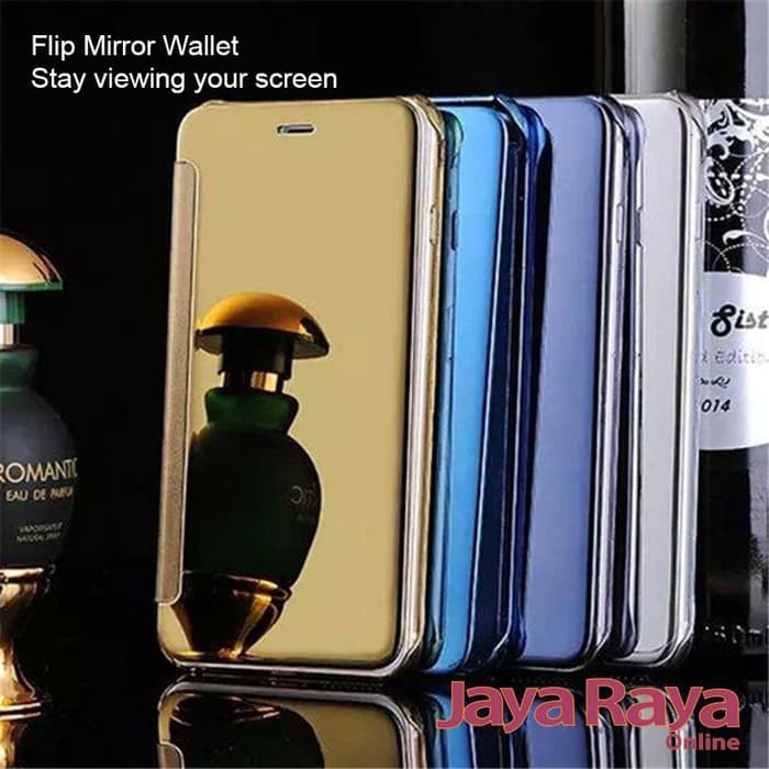 Flip Mirror Clear View Case OPPO R11 2017 Casing Hardcase Cover R-11