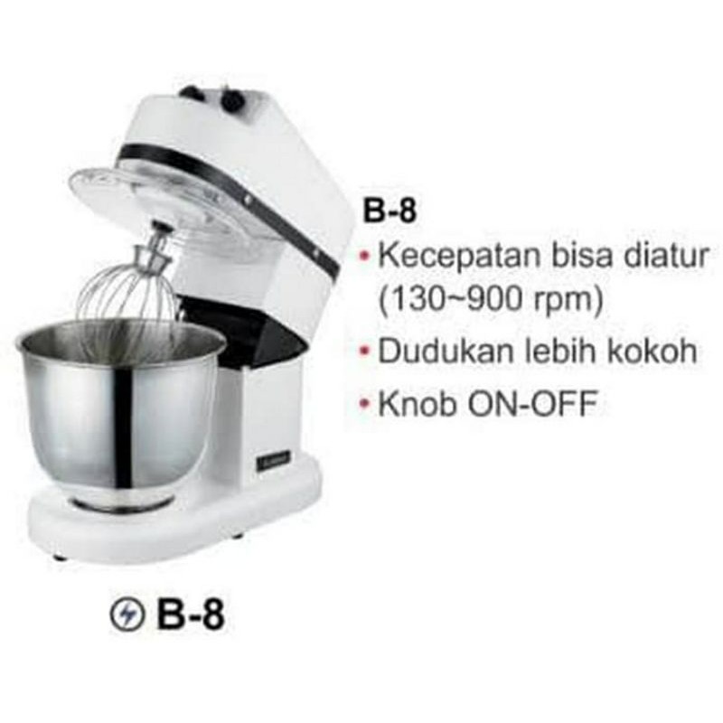Mesin Mixer Adonan Getra B - 8 / Planetary Mixer Getra